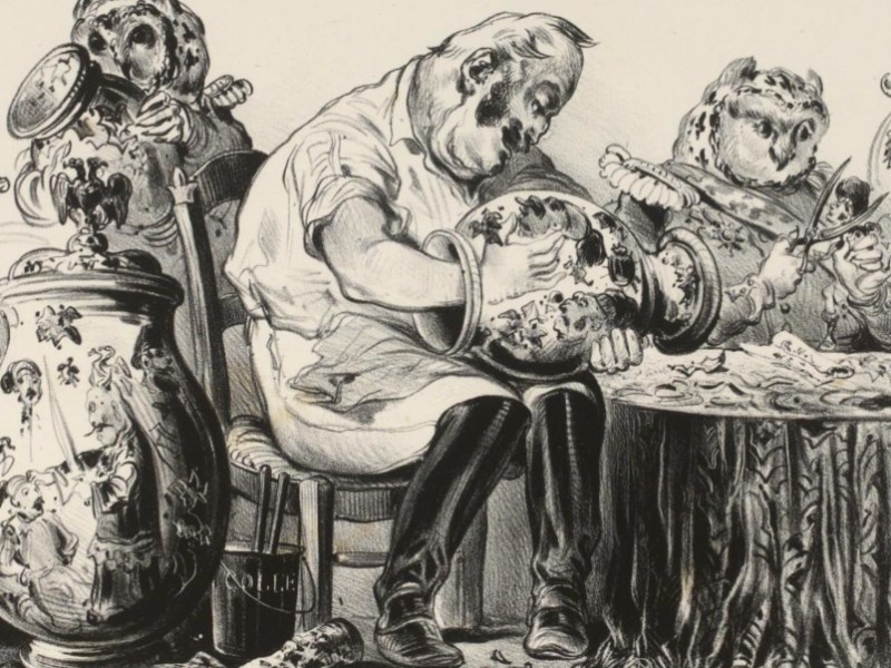 FAUX – La potichomanie : pastiche de l’objet chinois&nbsp;?