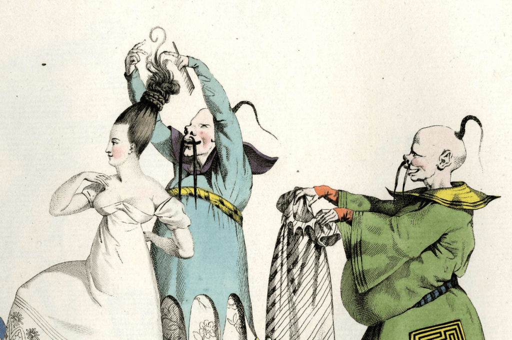 TROP — Toujours plus haut : la coiffure à la chinoise (1812 –&nbsp;1814)